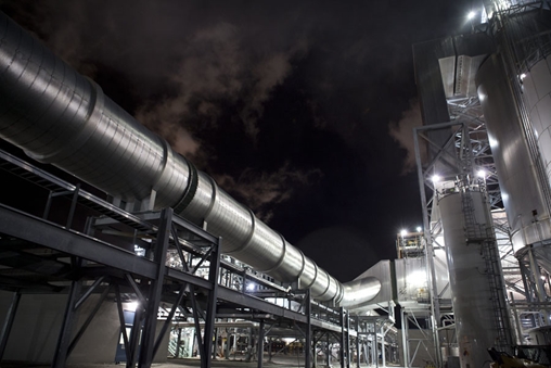 Large industrial plant